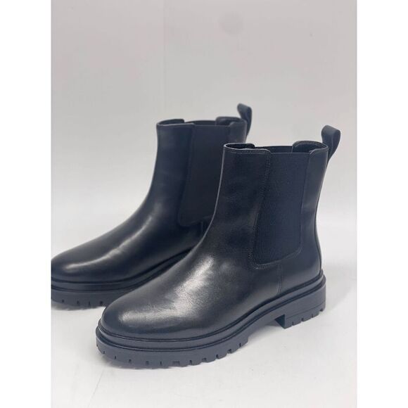 LAUREN Ralph Lauren Women's Corinne Pull-On Ankle Booties - Black 9.5M - Picture 1 of 9
